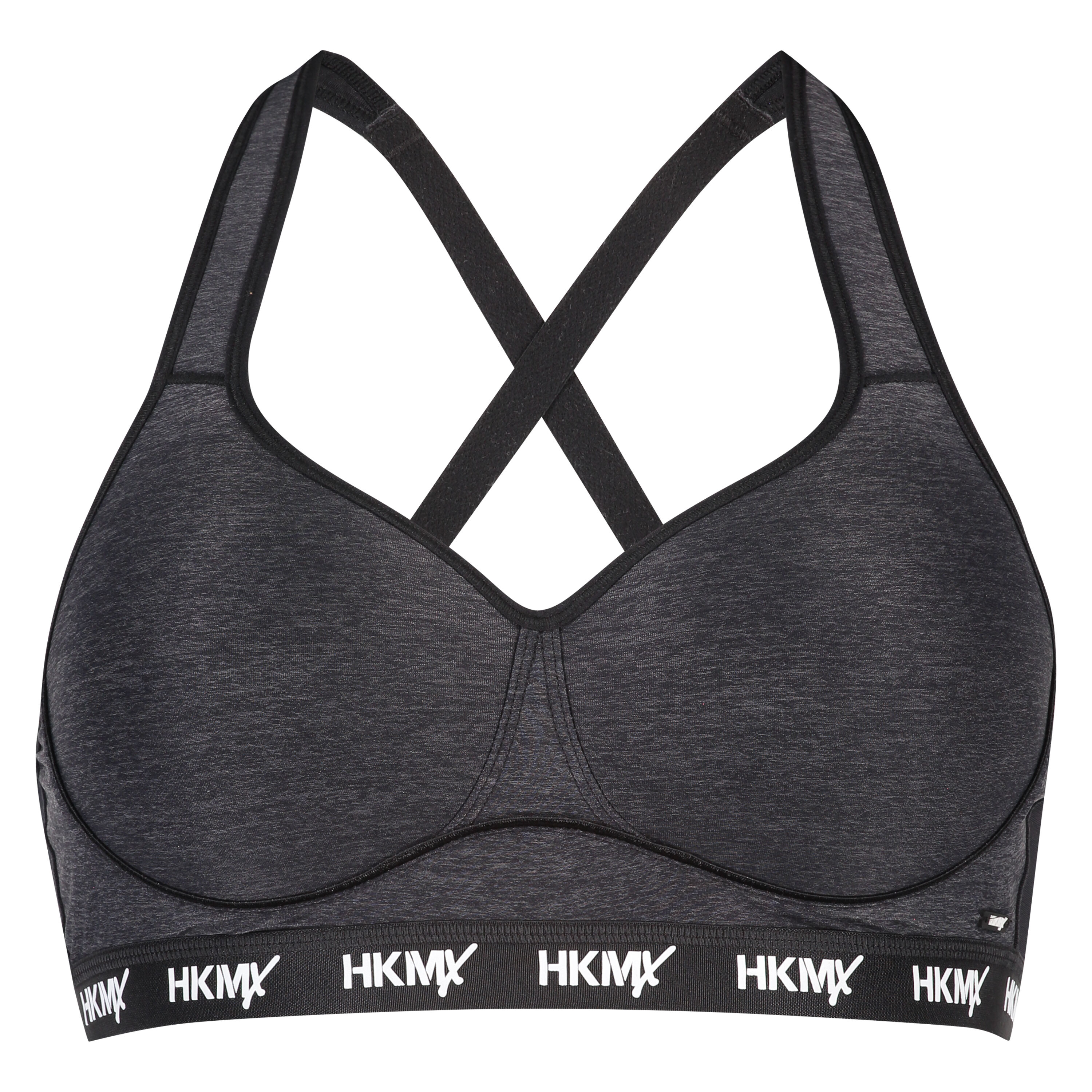 Hunkemöller Sport-BH The All Star Level 2 – Black, 70C, Für Mittlere Belastung
