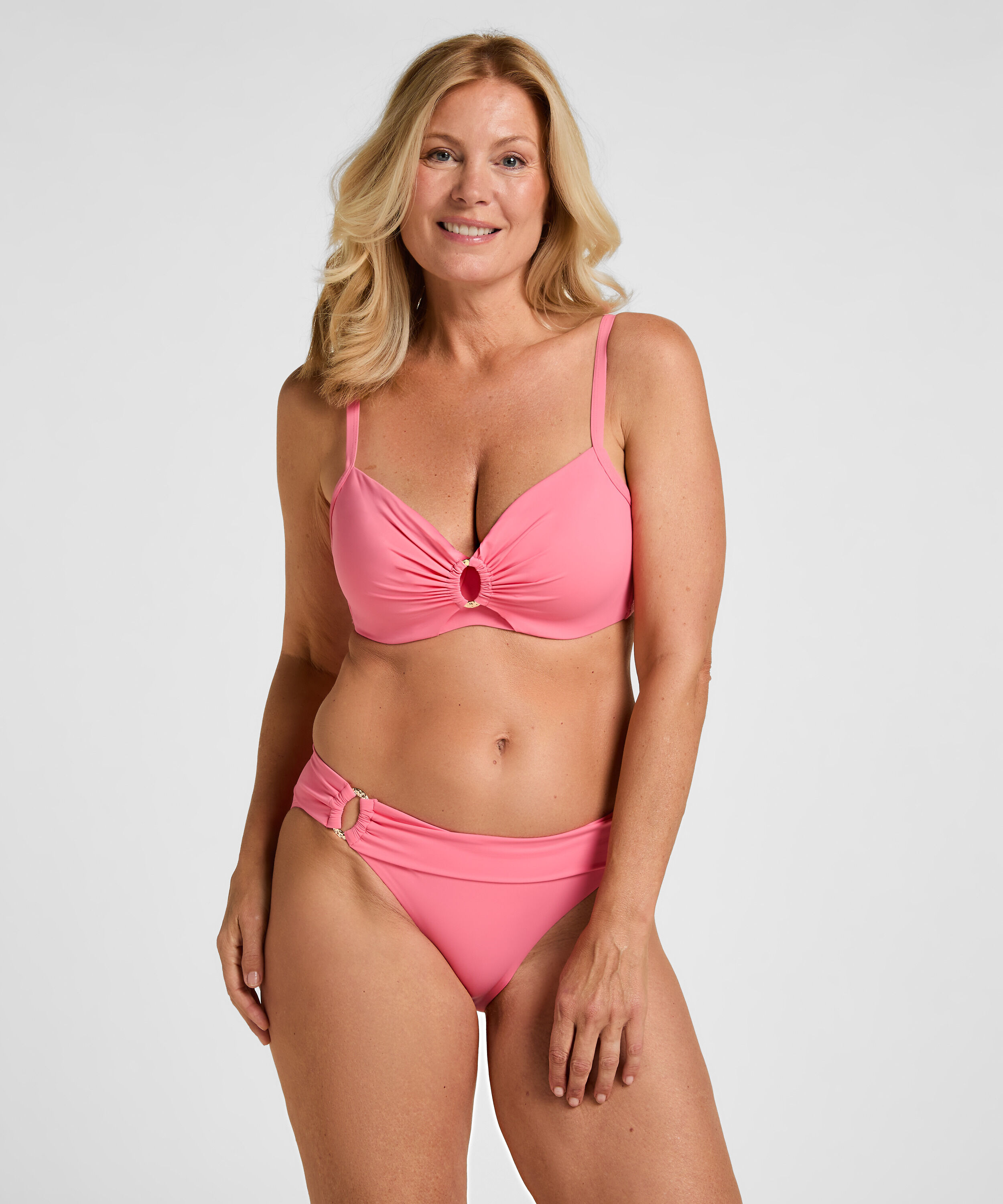 Luxe Rio Bikini-Unterteil, Rosa Luxe Rio Bikini-Unterteil, Rosa