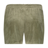 Shorts Velours Pocket, grün