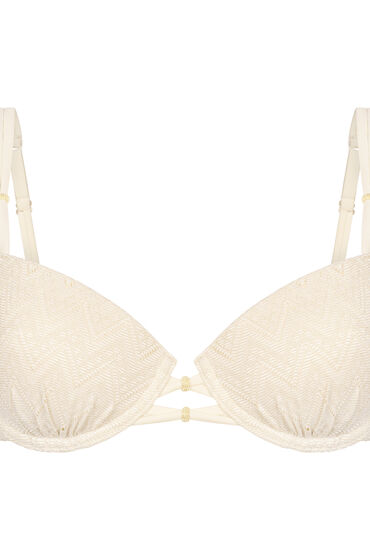 Thumbnail - Hunkemöller Crochet Bikini Top Weiß