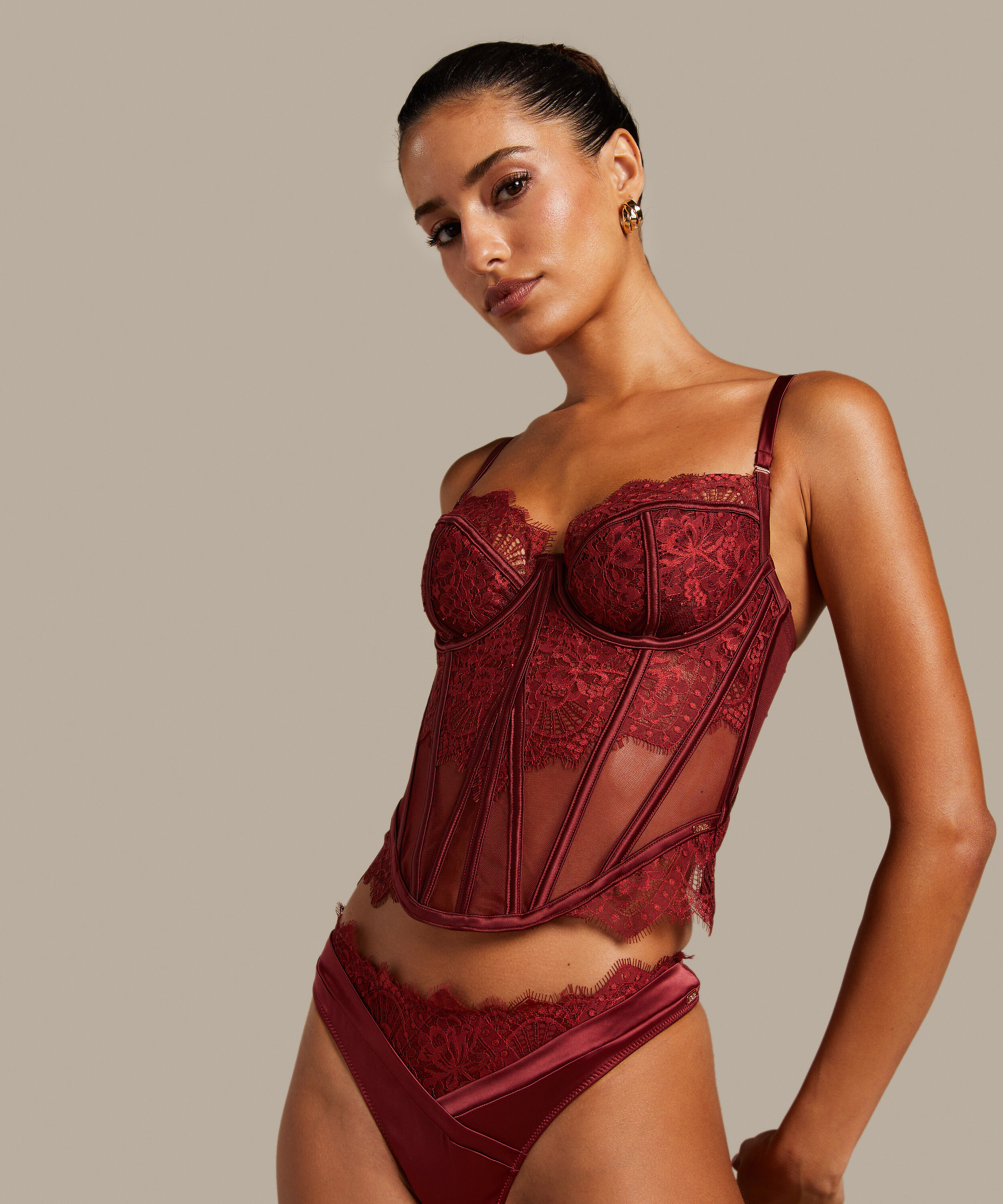 Bustier Zoe, Rot