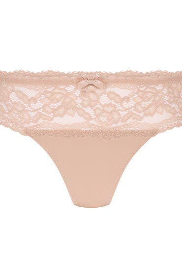 Thumbnail - Hunkemöller Boxerstring Florence Beige