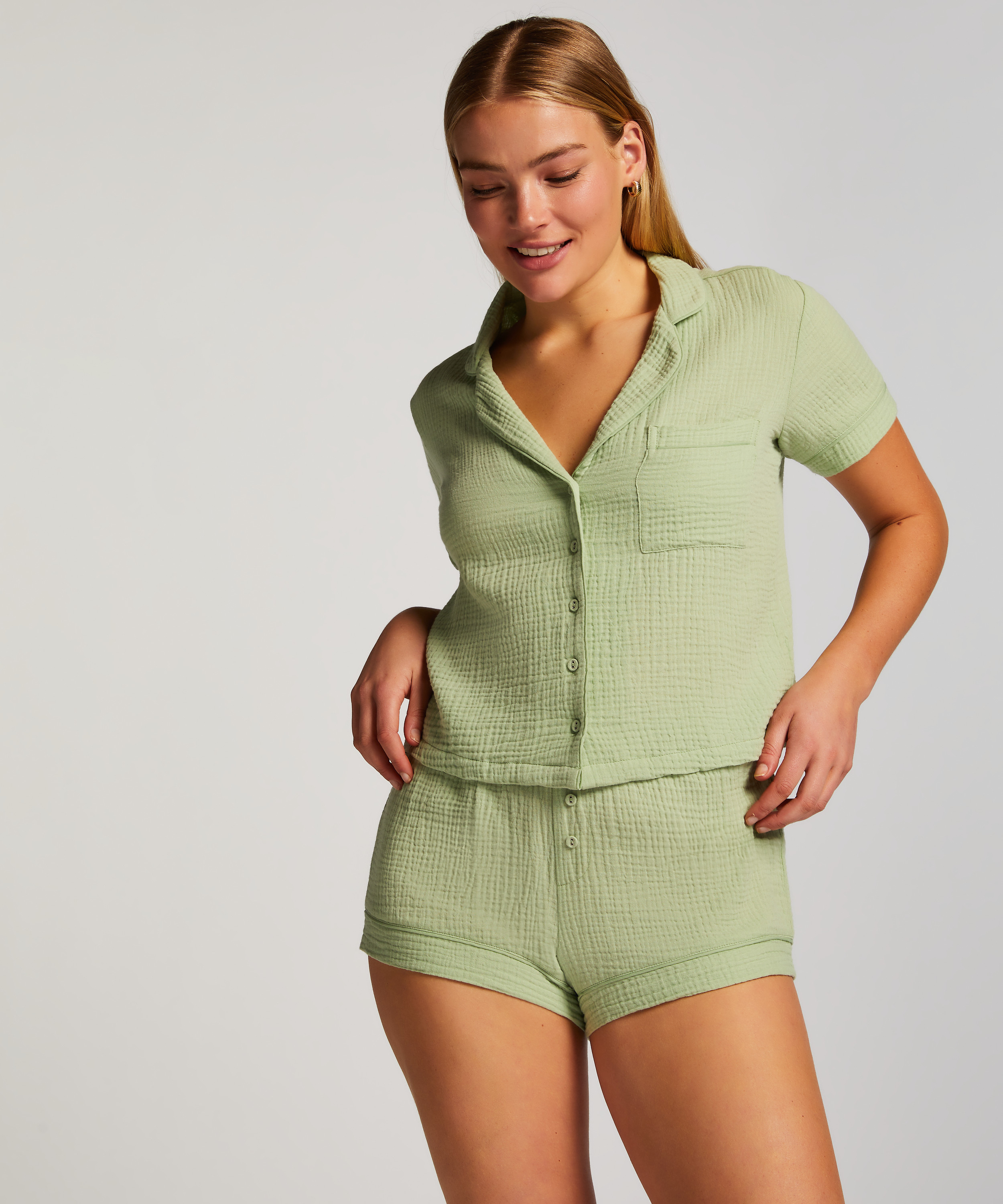 Pyjamatop Springbreakers, grün, main
