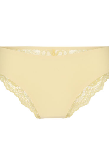 Thumbnail - Hunkemöller Invisible Brazilian Lace Back Gelb