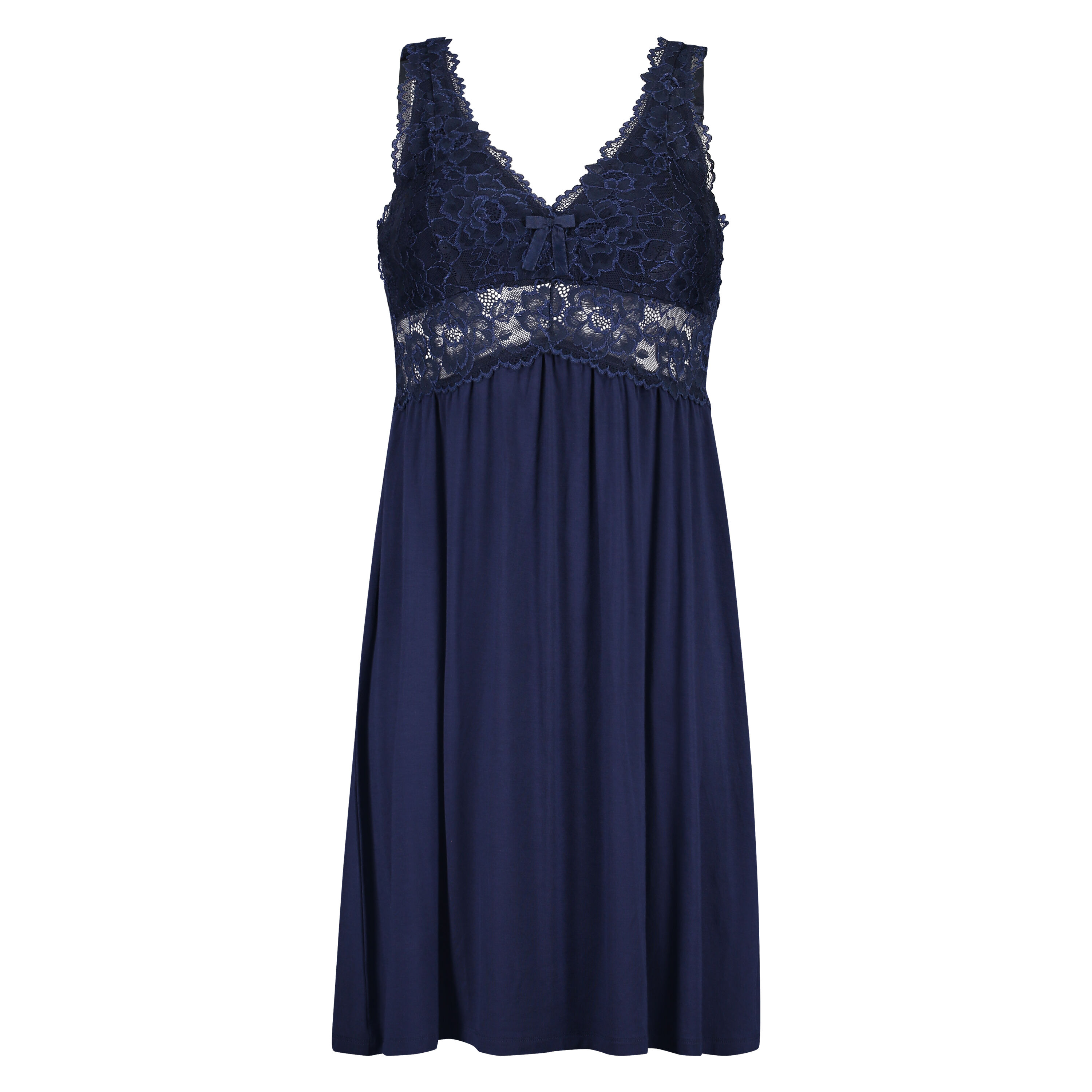Slipdress Nora Lace, Blau, swatch