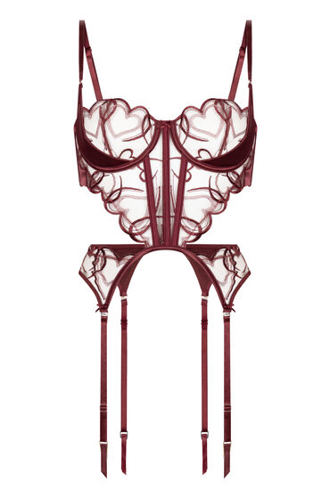 Thumbnail - Hunkemöller Olivia Bustier Rot