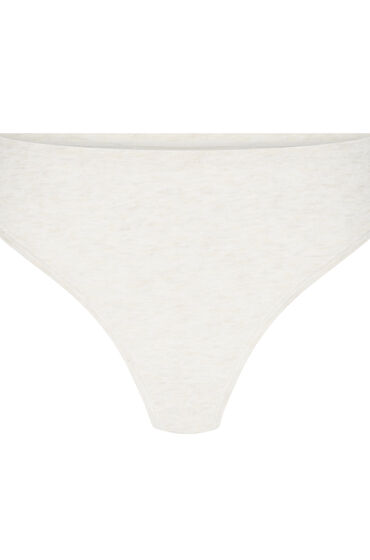 Thumbnail - Hunkemöller String aus weicher Baumwolle Beige