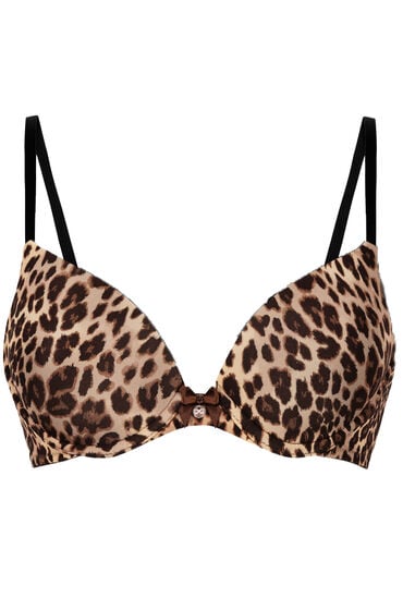 Thumbnail - Hunkemöller Vorgeformter Bügel-BH Plunge Braun