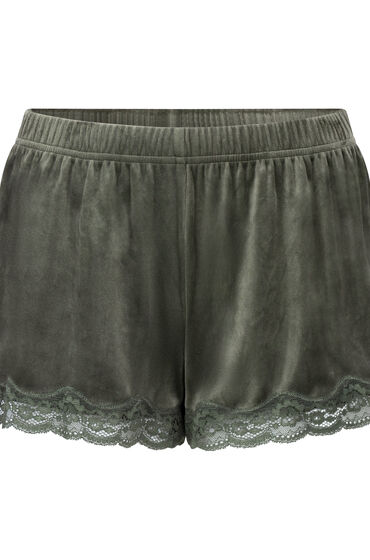 Thumbnail - Hunkemöller Samit-Spitzen-Short Grün