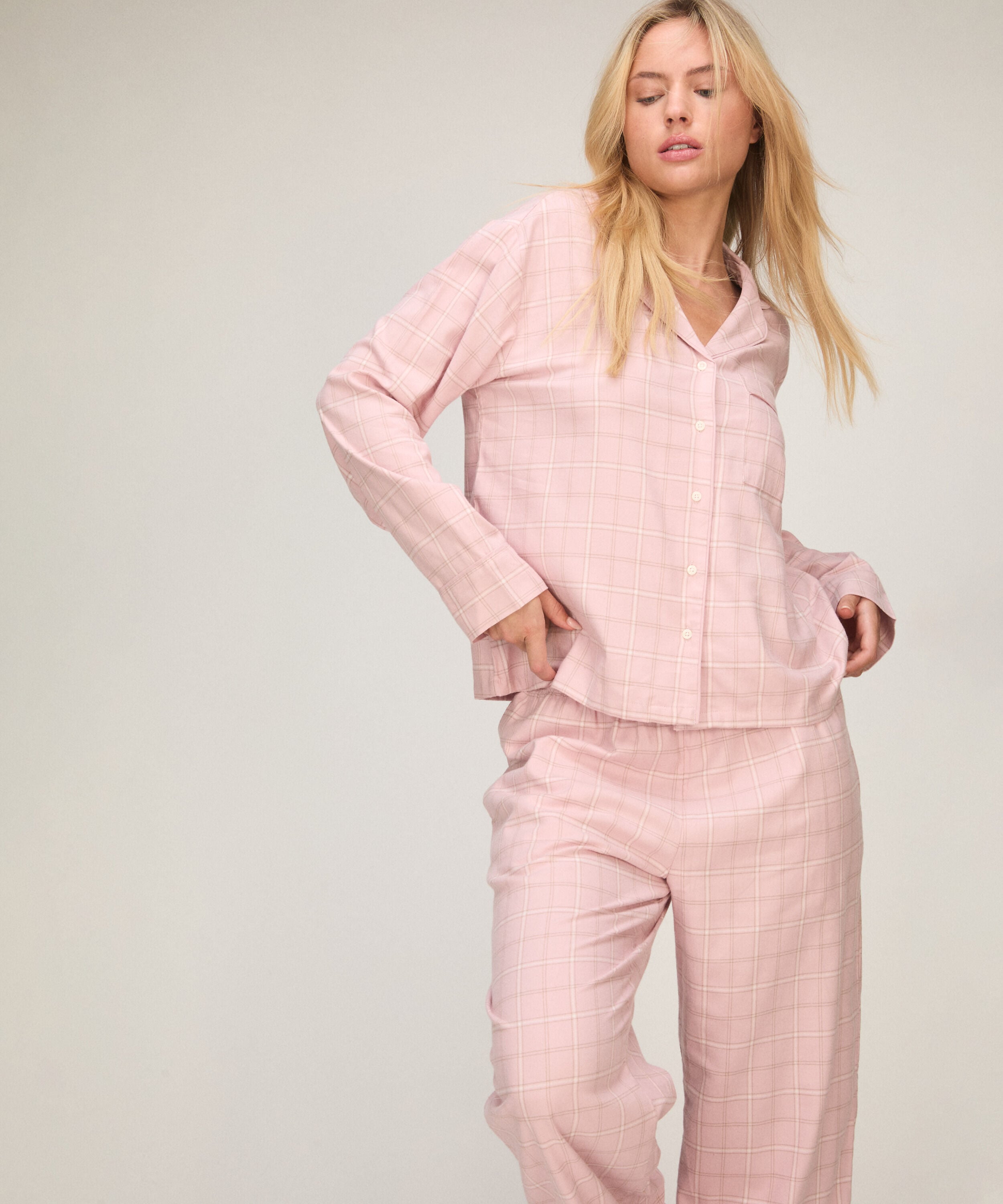 Pyjama-Hose Woven, Rosa Pyjama-Hose Woven, Rosa