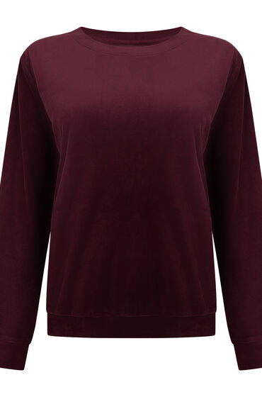 Thumbnail - Hunkemöller Velours Top Rot