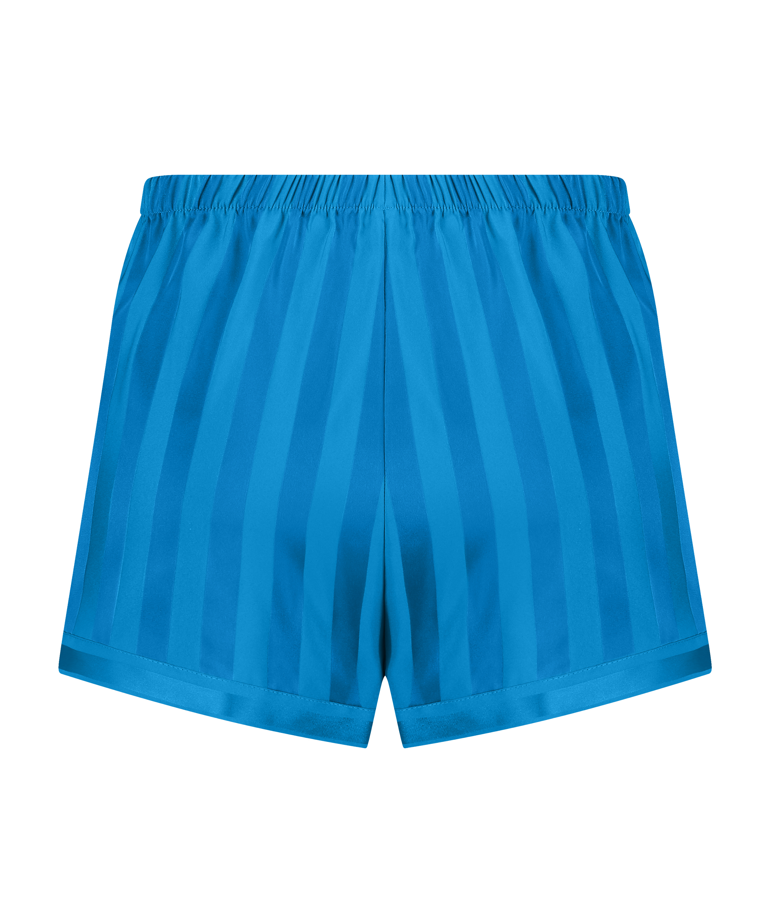 Pyjama-Shorts Satin, Blau, main