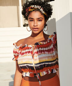 Crop-Top Daze I AM, Blau