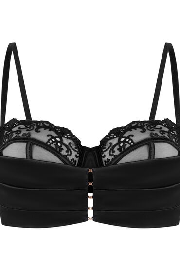 Thumbnail - Hunkemöller Unwattierter Bügel-BH Sveta Schwarz