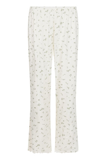 Thumbnail - Hunkemöller Pyjama Hose Loose Pointelle Weiß