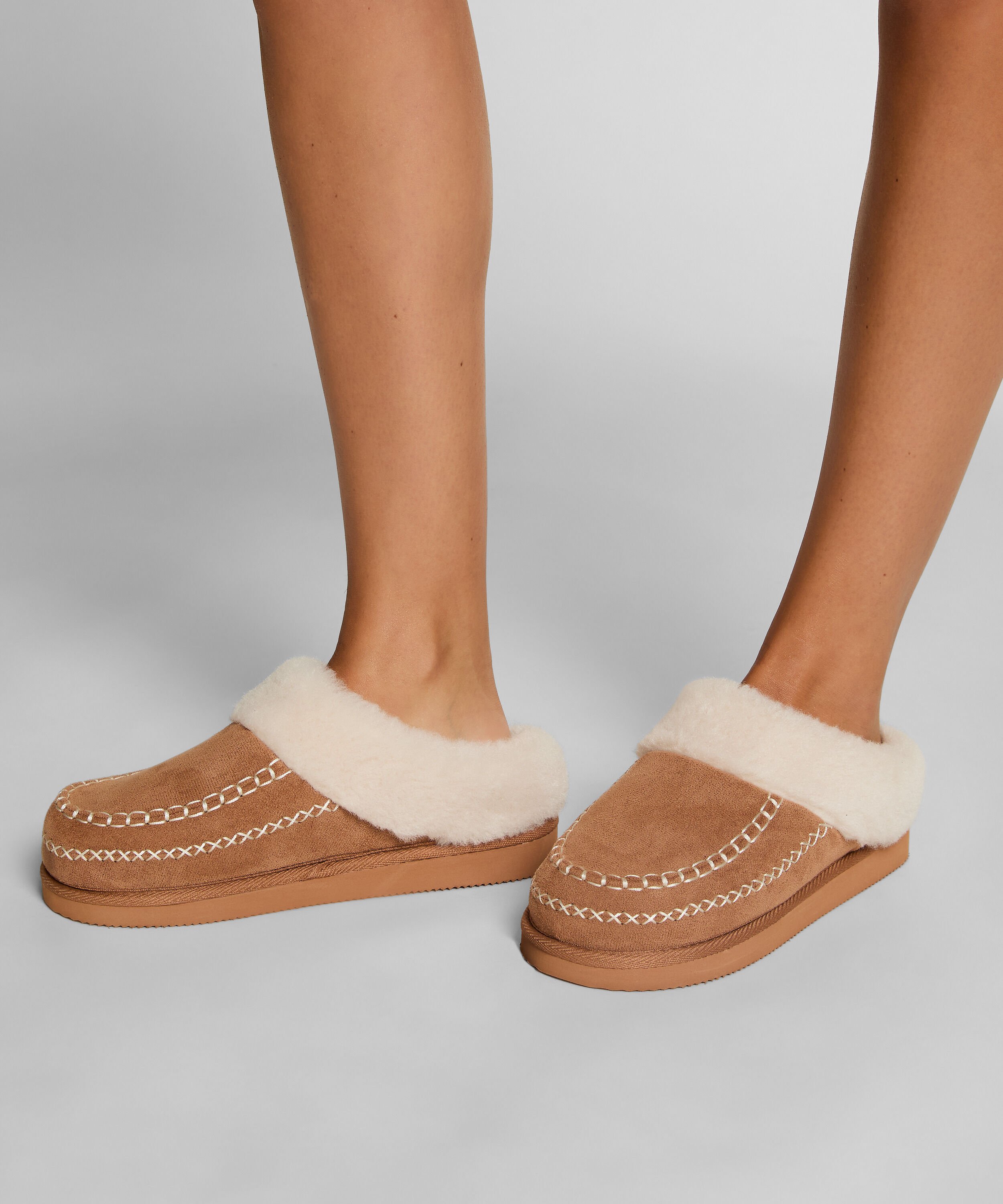 Hausschuhe Iggy, Braun Hausschuhe Iggy, Braun