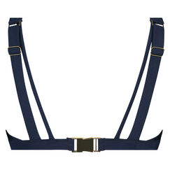 Unwattiertes B&uuml;gel-Bikinitop Dress Blues, Blau