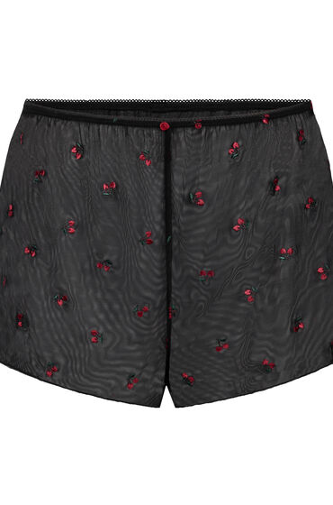 Thumbnail - Hunkemöller Shorts aus Mesh Chelsey Schwarz