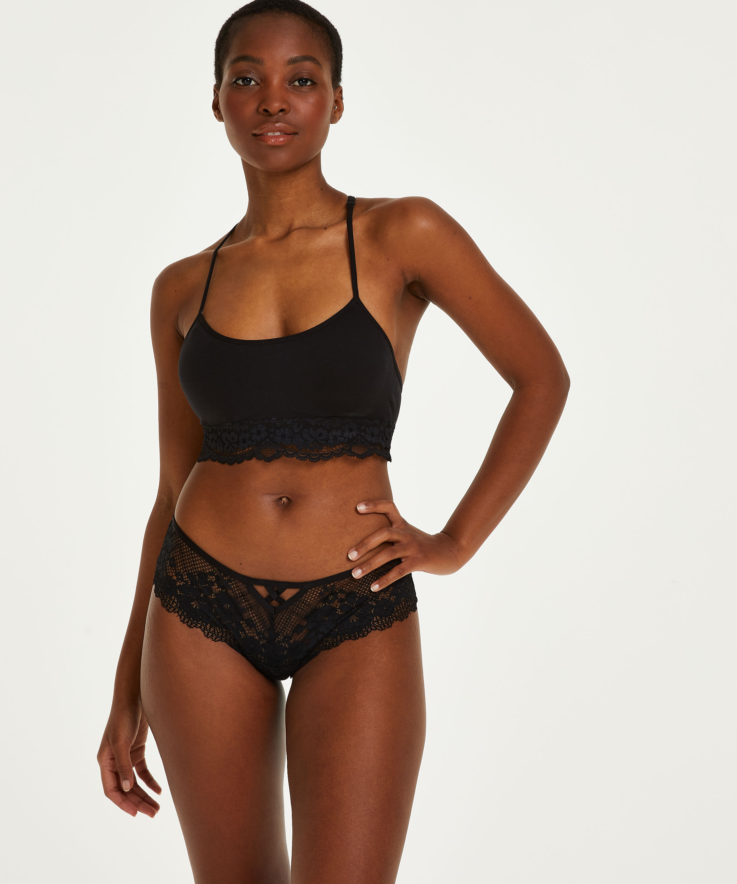 Boxerstring Jella, Schwarz Boxerstring Jella, Schwarz