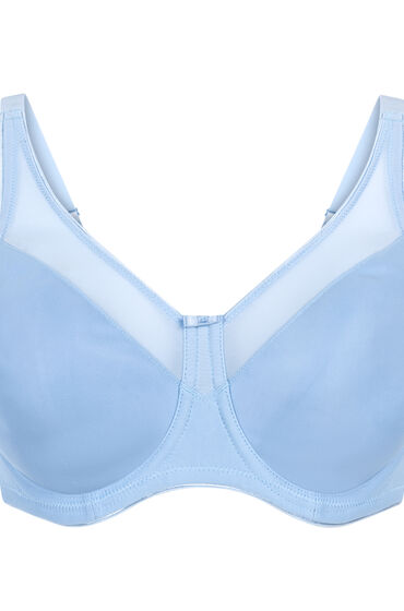 Thumbnail - Hunkemöller Unwattierter Minimizer-Bügel-BH Nina Blau