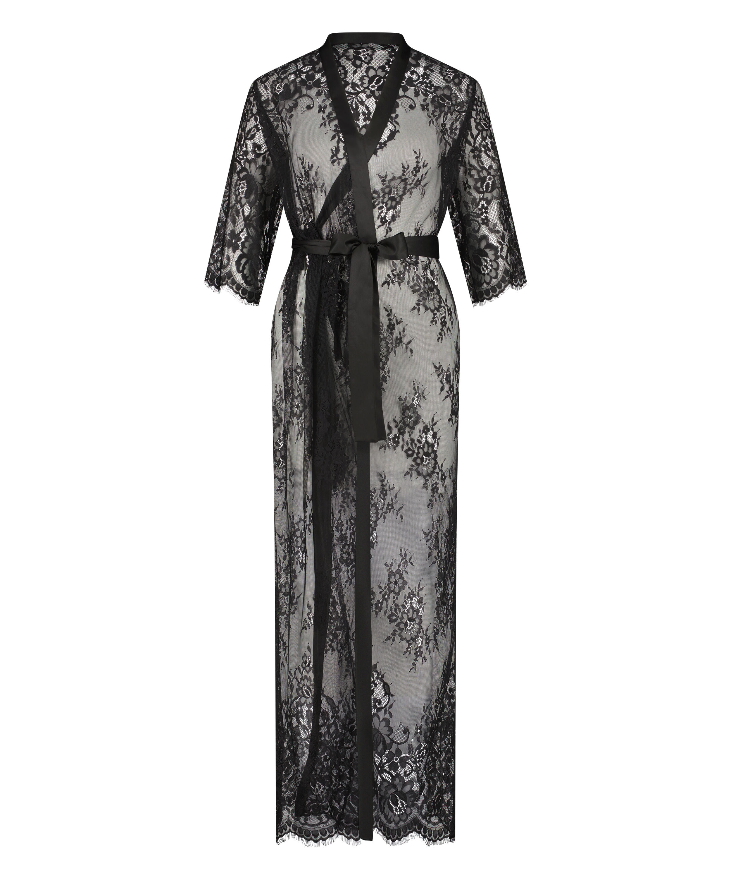 Kimono Allover Lace f r 53.99 Alle Nachtw sche Hunkem ller
