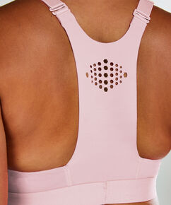 HKMX Sport-BH The Yoga Crop Level 2, Rose