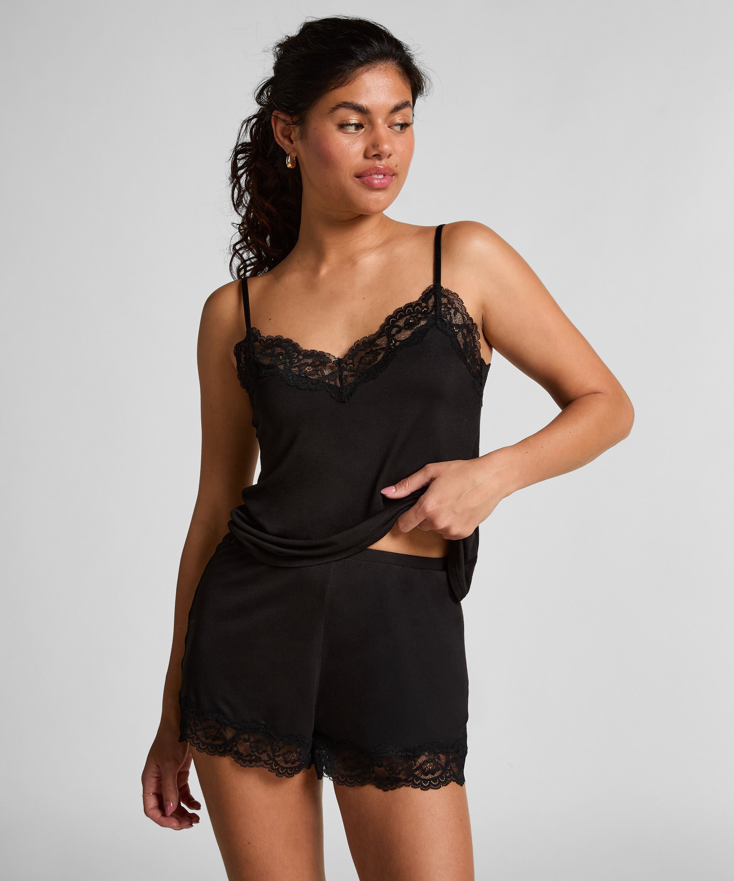Pyjamaset Nana, Schwarz Pyjamaset Nana, Schwarz