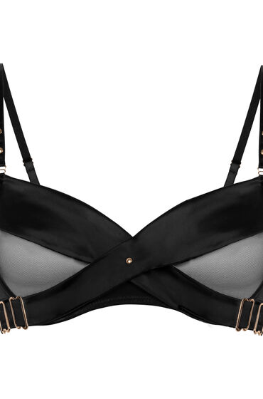 Thumbnail - Hunkemöller Unwattierter Bügel-BH Colette Schwarz