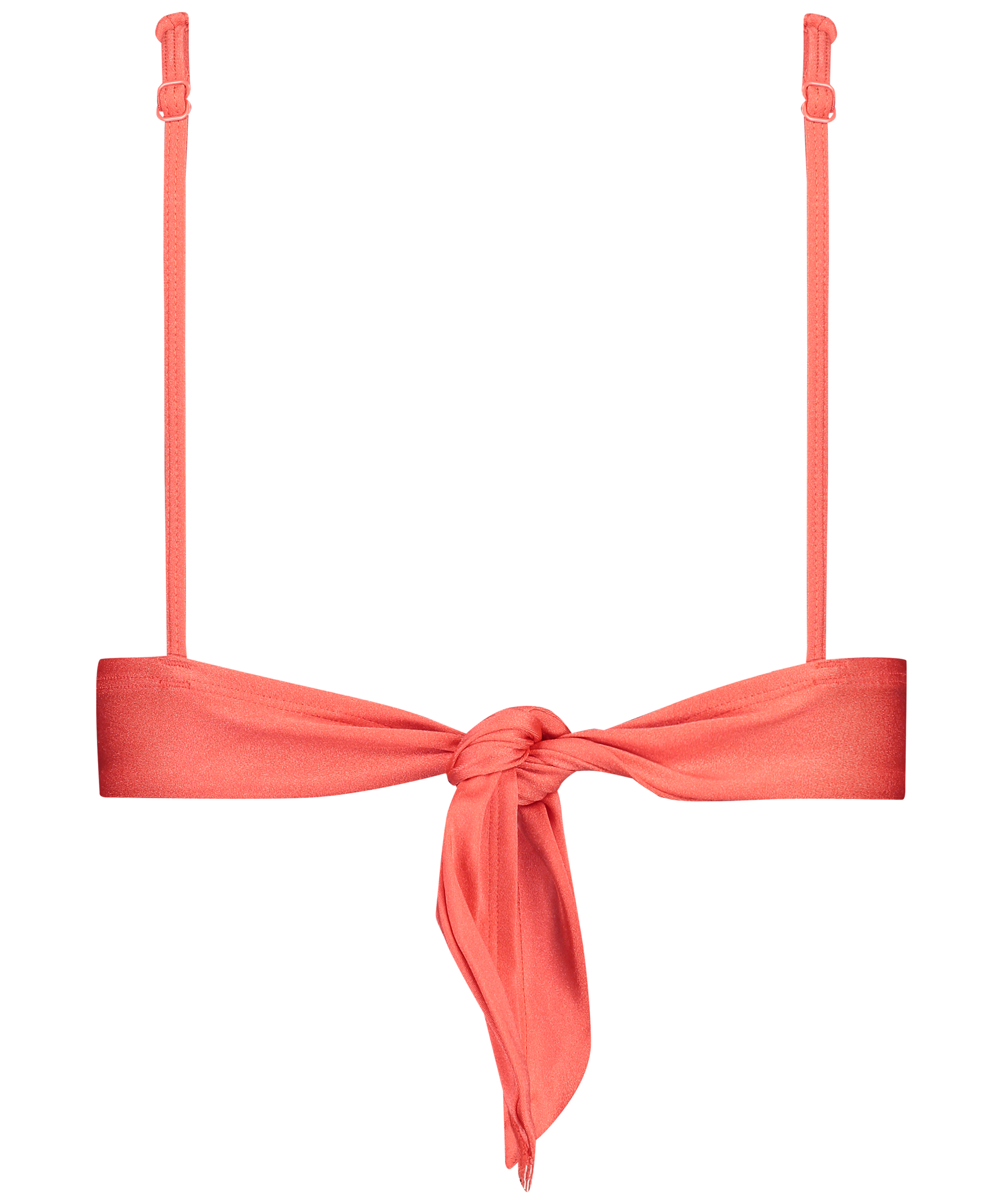 Triangel-Bikini-Top Luxe, Rot, main