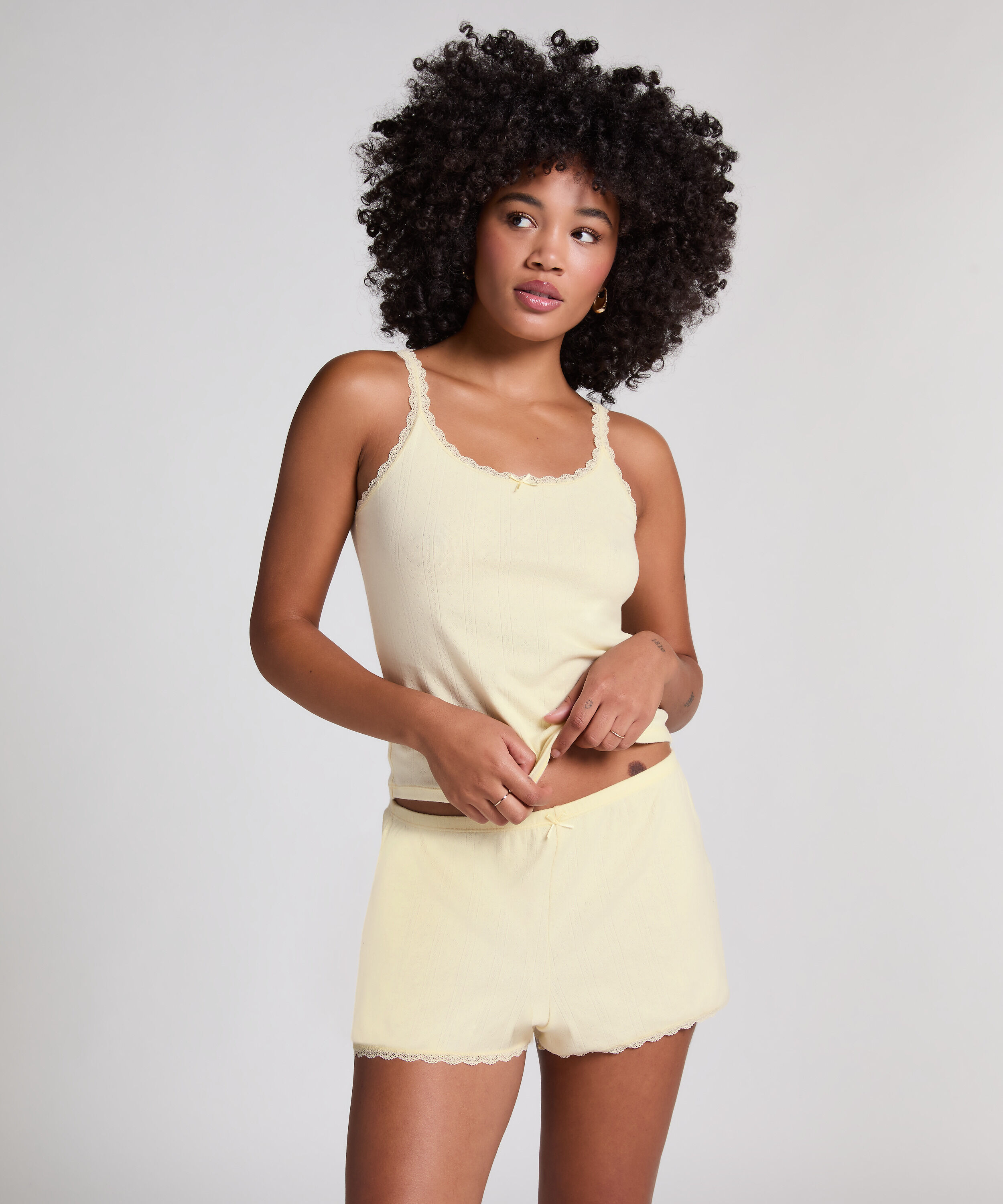 Pointelle-Shorts