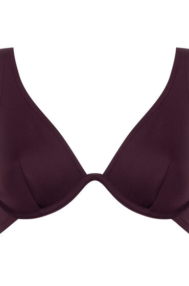 Thumbnail - Hunkemöller Neoprene-Bikinioberteil Lila