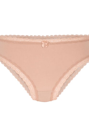 Thumbnail - Hunkemöller Brazilian Georgia Baumwolle Beige