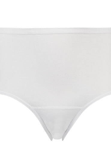 Thumbnail - Hunkemöller Superslip midi baumwolle Weiß