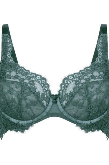 Thumbnail - Hunkemöller Unwattierter Bügel-BH Daisy Blau