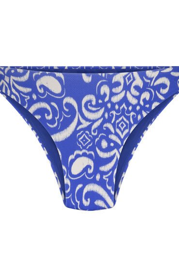 Thumbnail - Hunkemöller Bikini-Unterteil mit hohem Beinausschnitt Cancun Blau