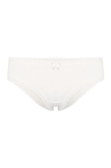 Thumbnail - Hunkemöller Brazilian Georgia Baumwolle Weiß