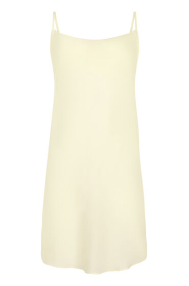 Thumbnail - Hunkemöller Satin-Slipdress Minimal Gelb