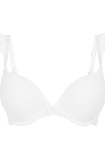 Thumbnail - Hunkemöller Vorgeformter Maximizer-Bügel-BH Posie Weiß