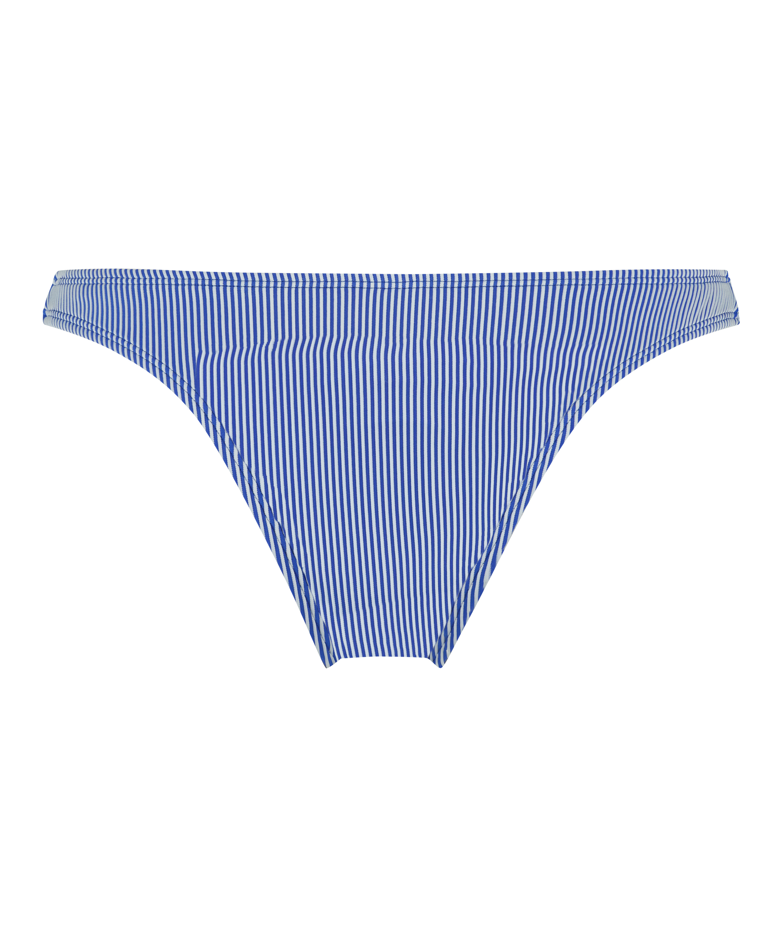 Bikini-Slip mit hohem Beinausschnitt Rib Fiji, Blau, main