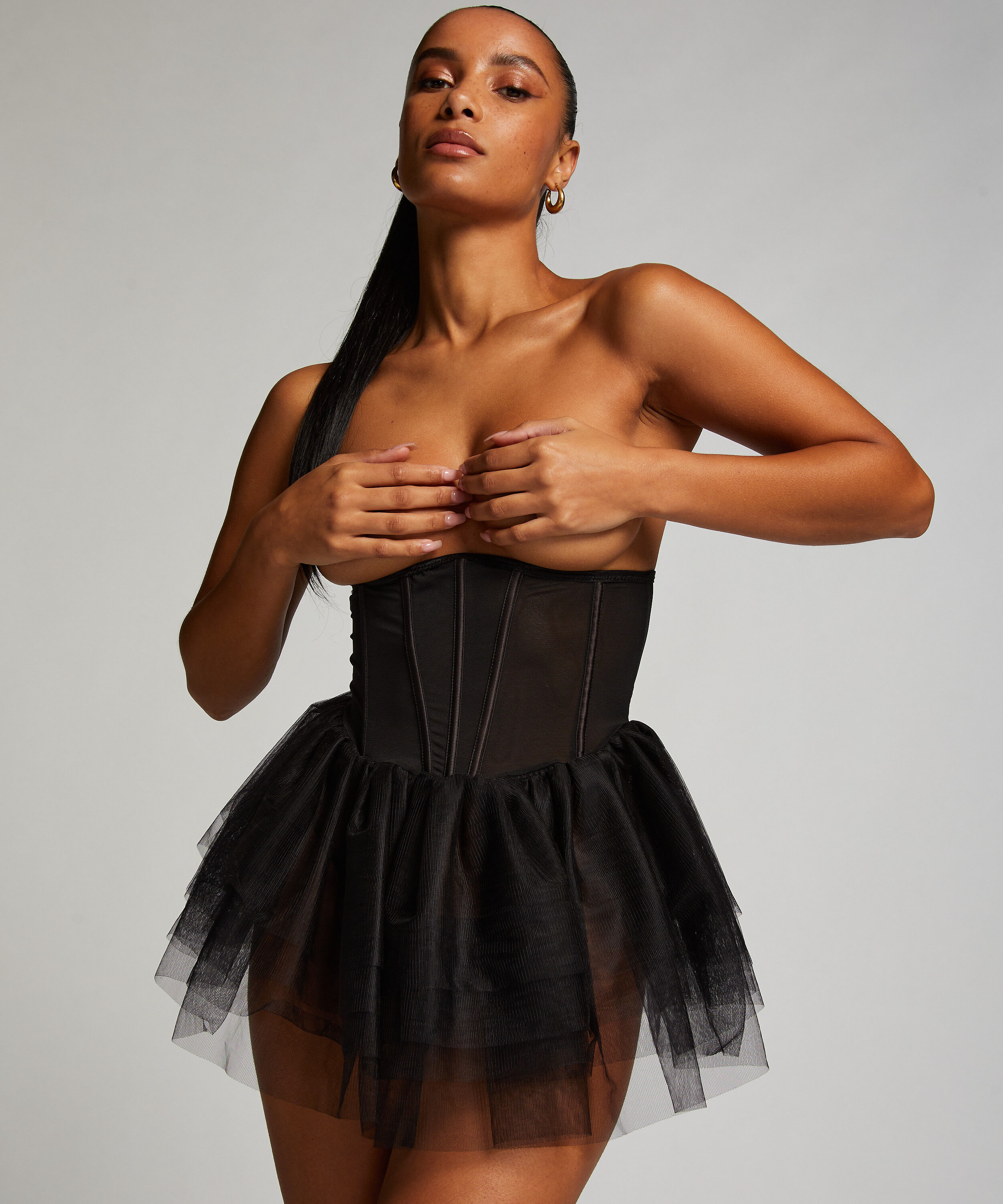Private Tutu-Korsett, Schwarz