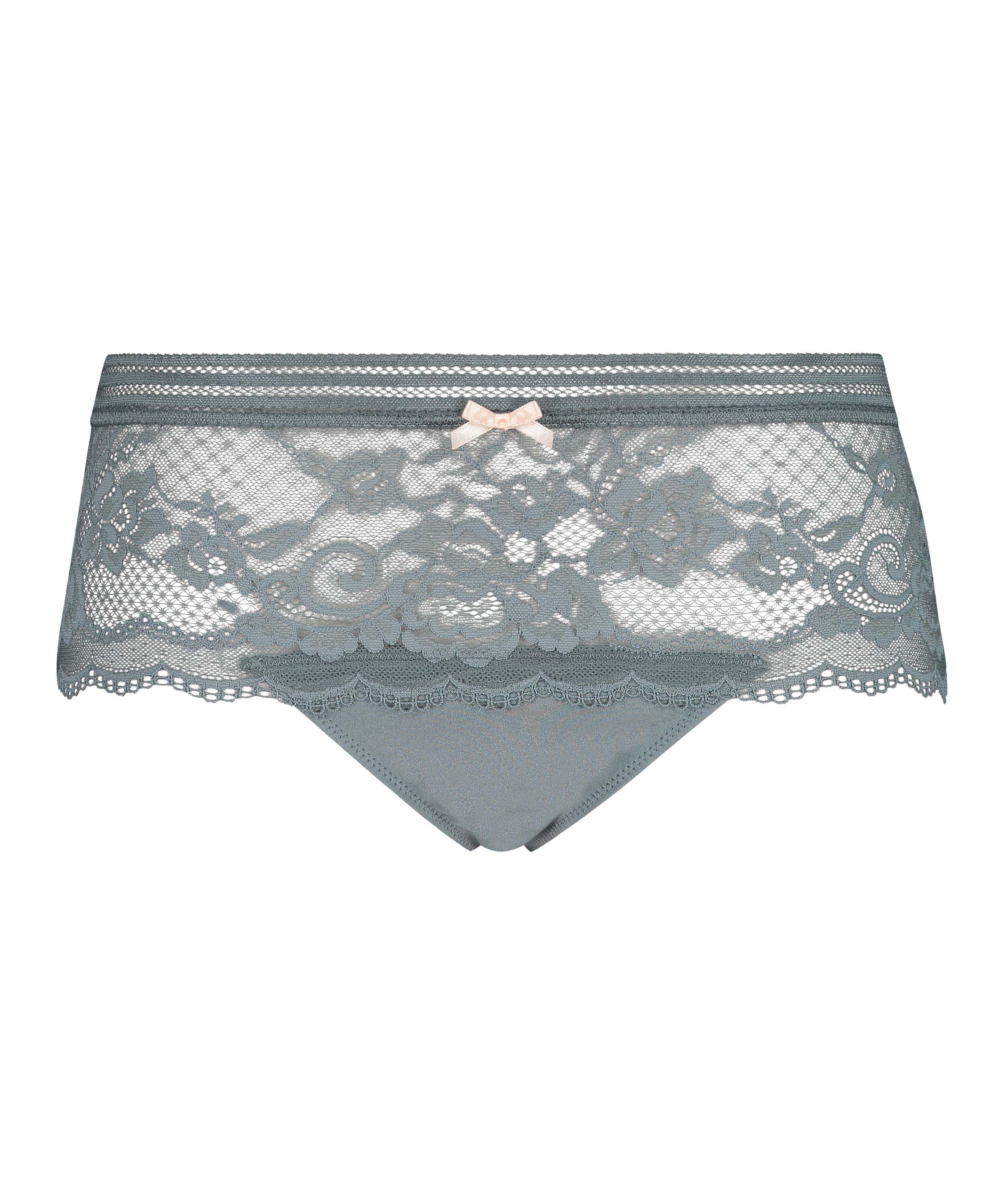 Hoher Boxerstring Loredana, Grau Hoher Boxerstring Loredana, Grau