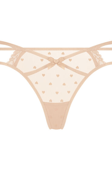 Thumbnail - Hunkemöller String Melda Beige