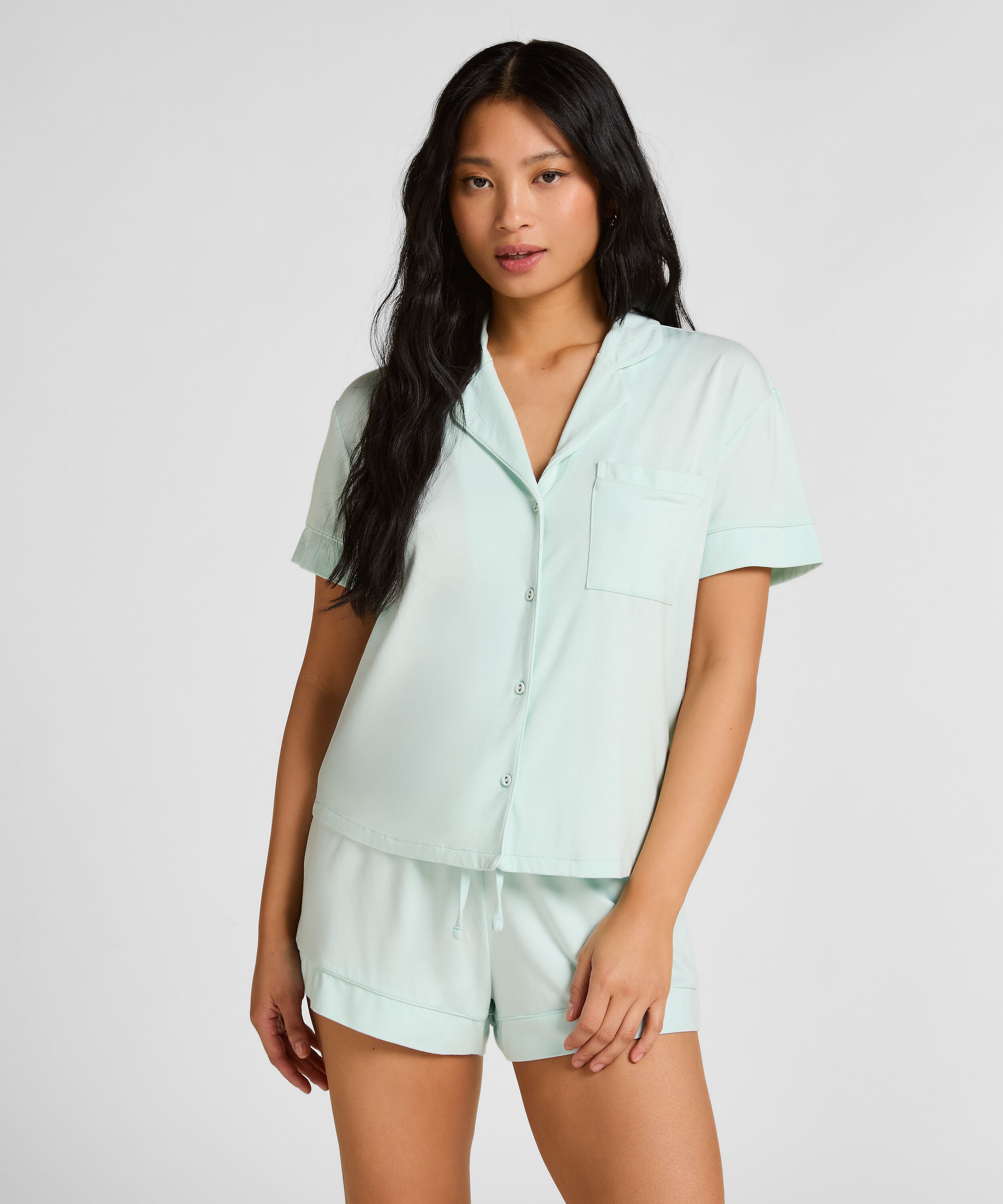 Kurzärmelige Jersey-Jacke Essential