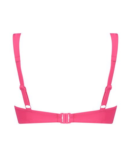 Vorgeformtes Bügel-Bikinitop Luxe Cup E +, Rosa