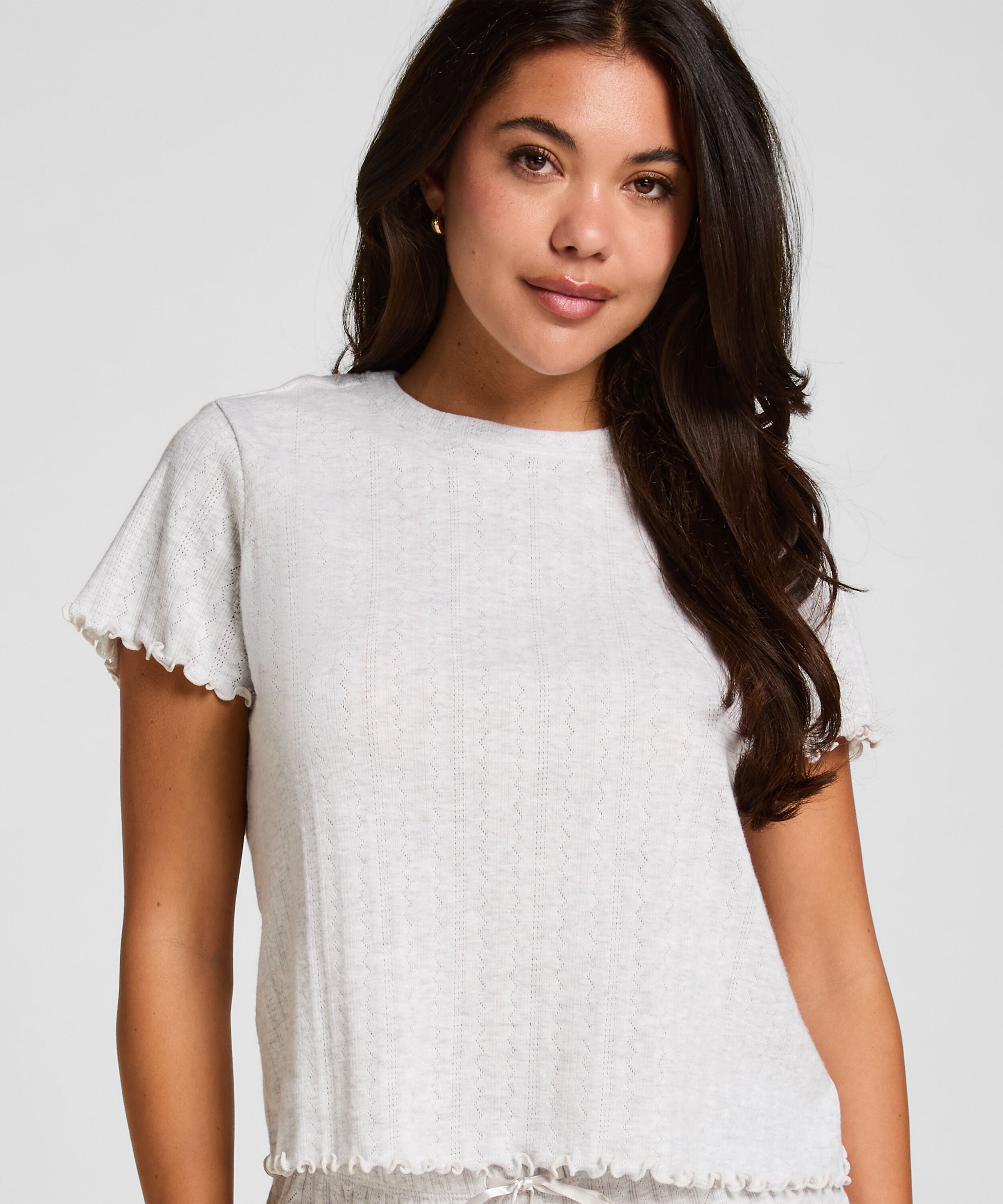 Pyjamatop, Beige