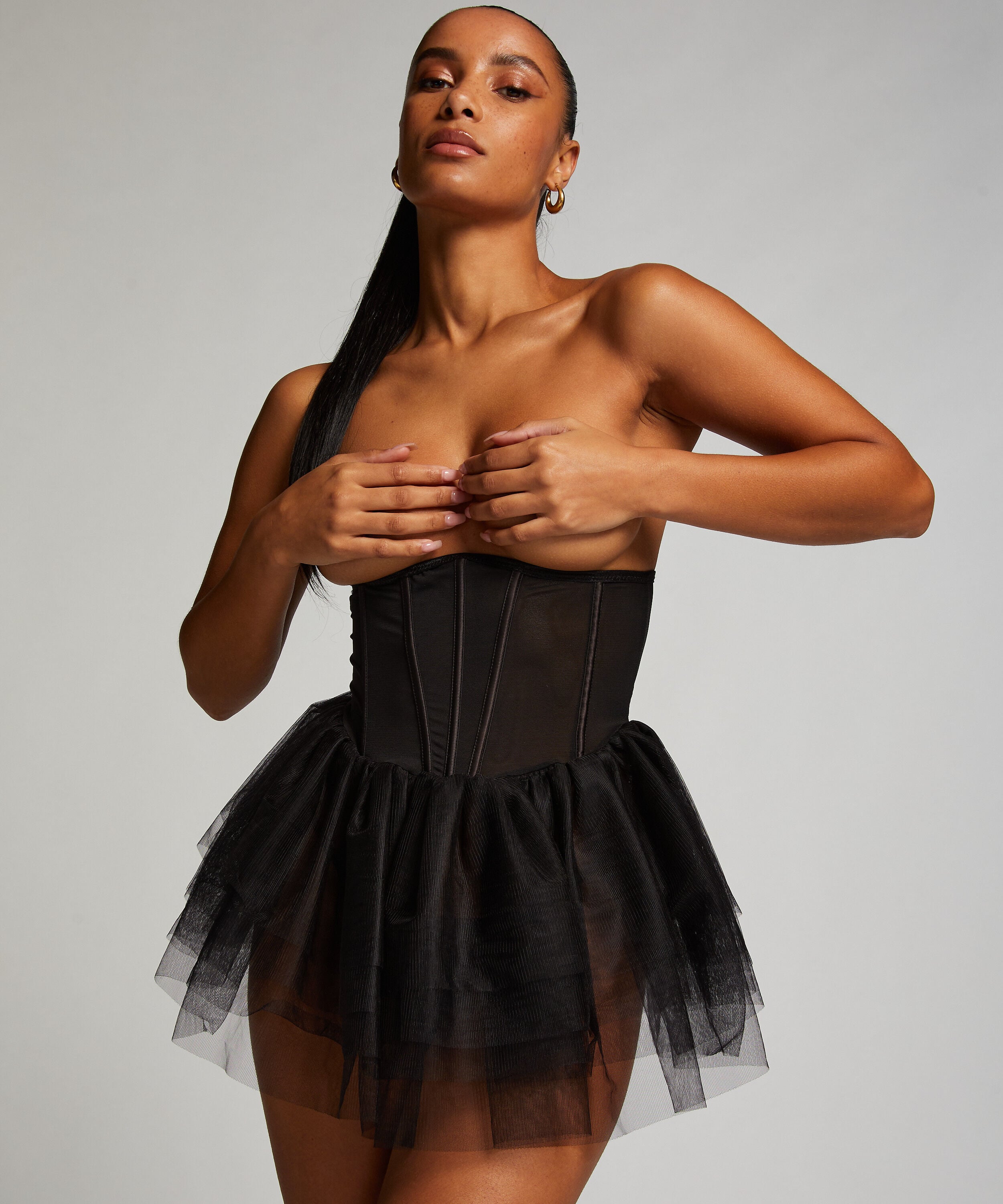 Private Tutu-Korsett, Schwarz