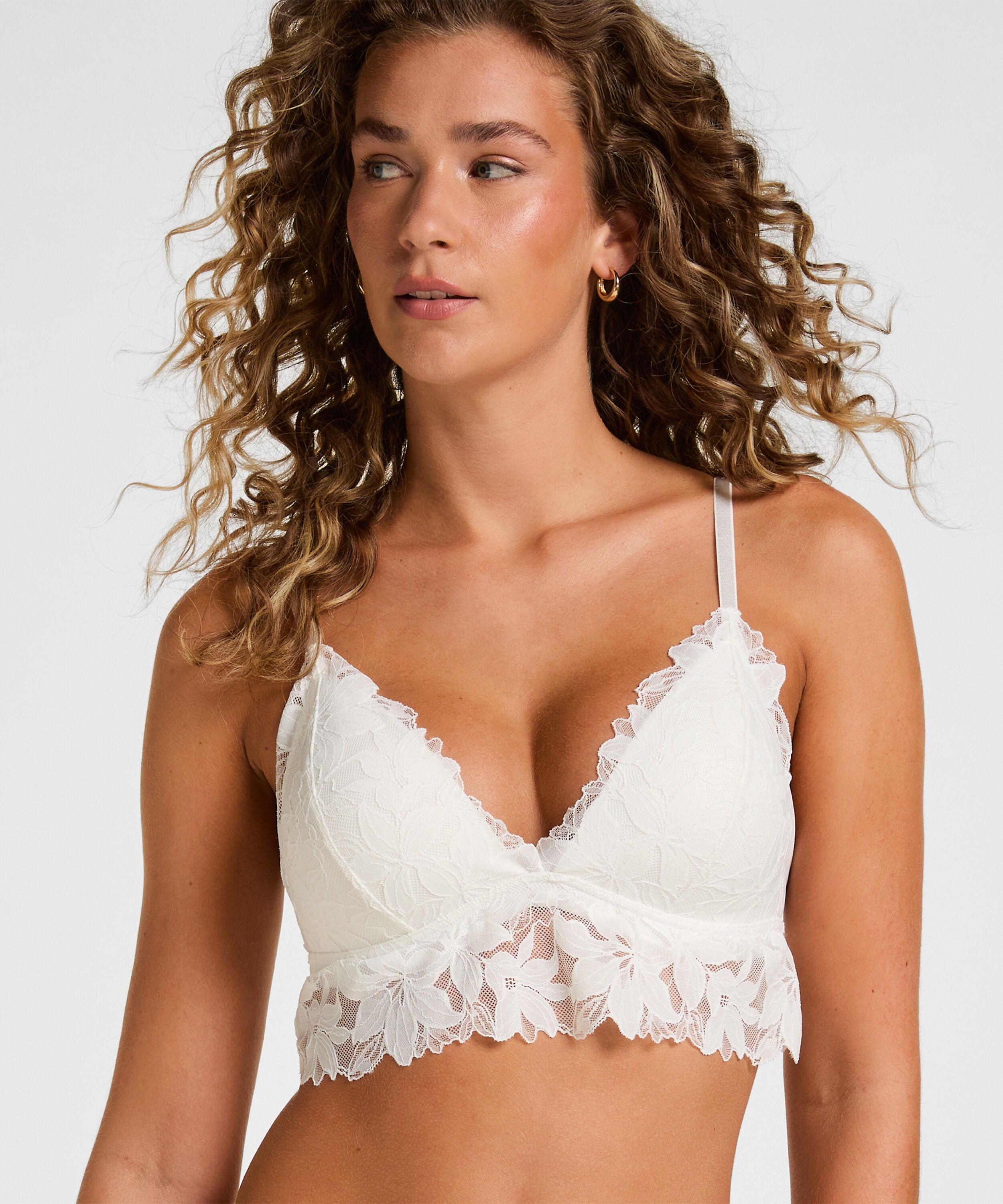 Bralette Ingrid, Weiß Bralette Ingrid, Weiß