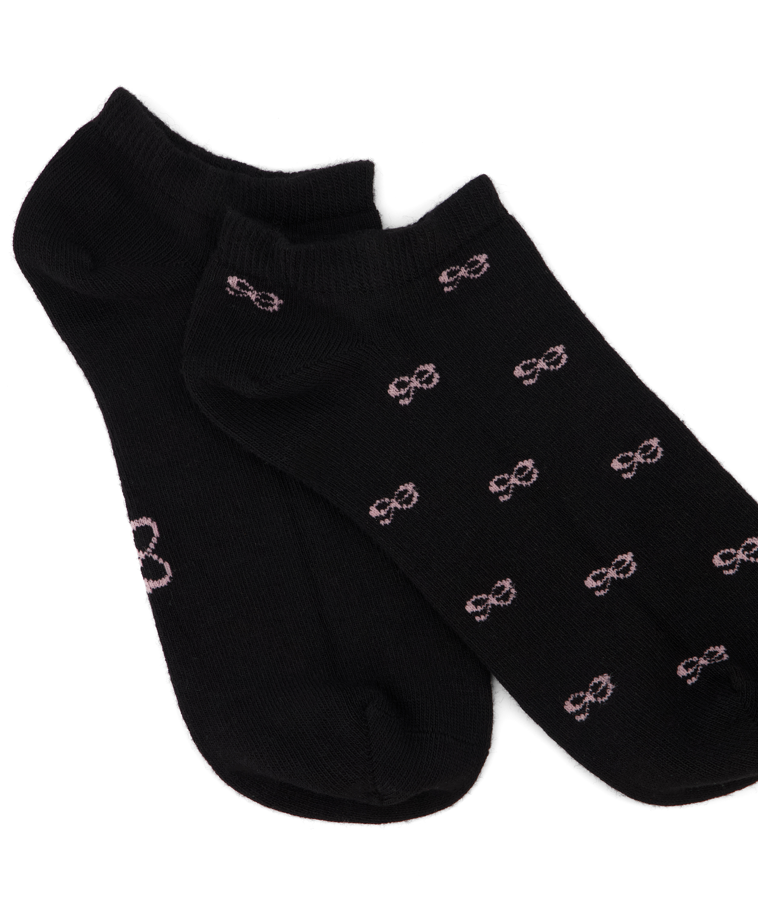 2 Paar Socken, Schwarz, main