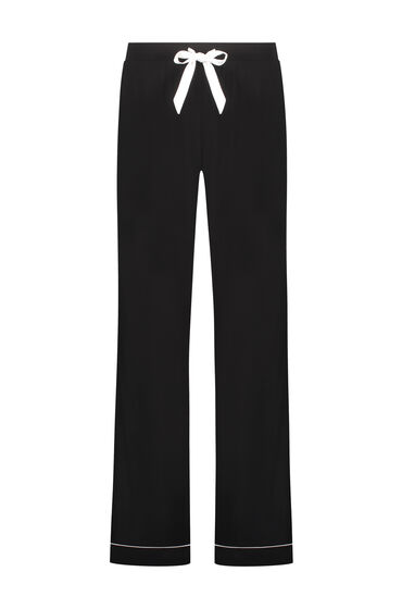 Thumbnail - Hunkemöller Jersey-Hose Essential Schwarz