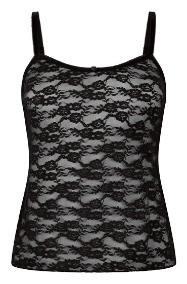 Thumbnail - Hunkemöller Cami aus Allover-Spitze Schwarz